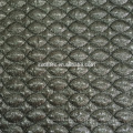 thermal fabric,3 layers quilting embroidery fabric with mesh cloth